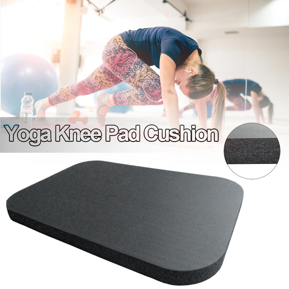 Pilates Yoga Matte - Yoga Diz Siyah Pedi 1 Adet