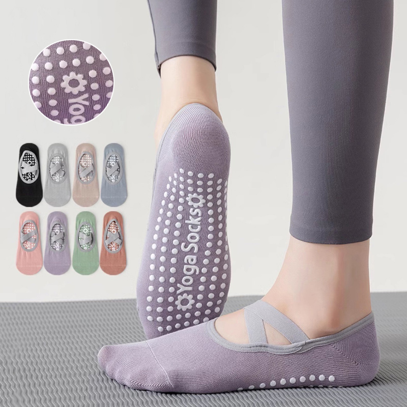 Pilates Yoga Workout - Nefes Havlu Alt Yoga Çorap Kadın