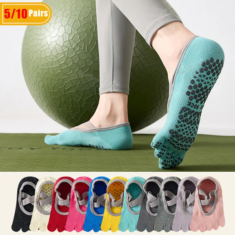 Pilates Yoga Origin - 5/10 çift kadın pamuklu Yoga beş