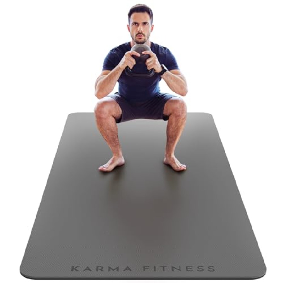 Pilates Yoga Mat Thickness - Büyük Egzersiz Matı Ekstra Kalın 10mm