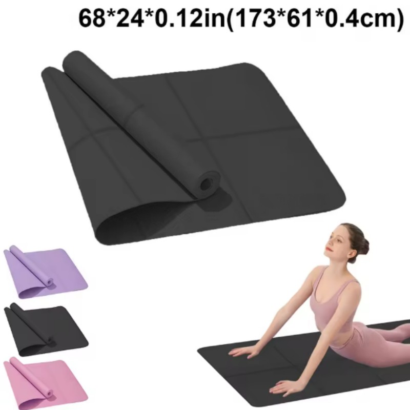 Pilates Yoga Mat Thickness - Yoga Matı Kaymaz Spor Fitness EVA