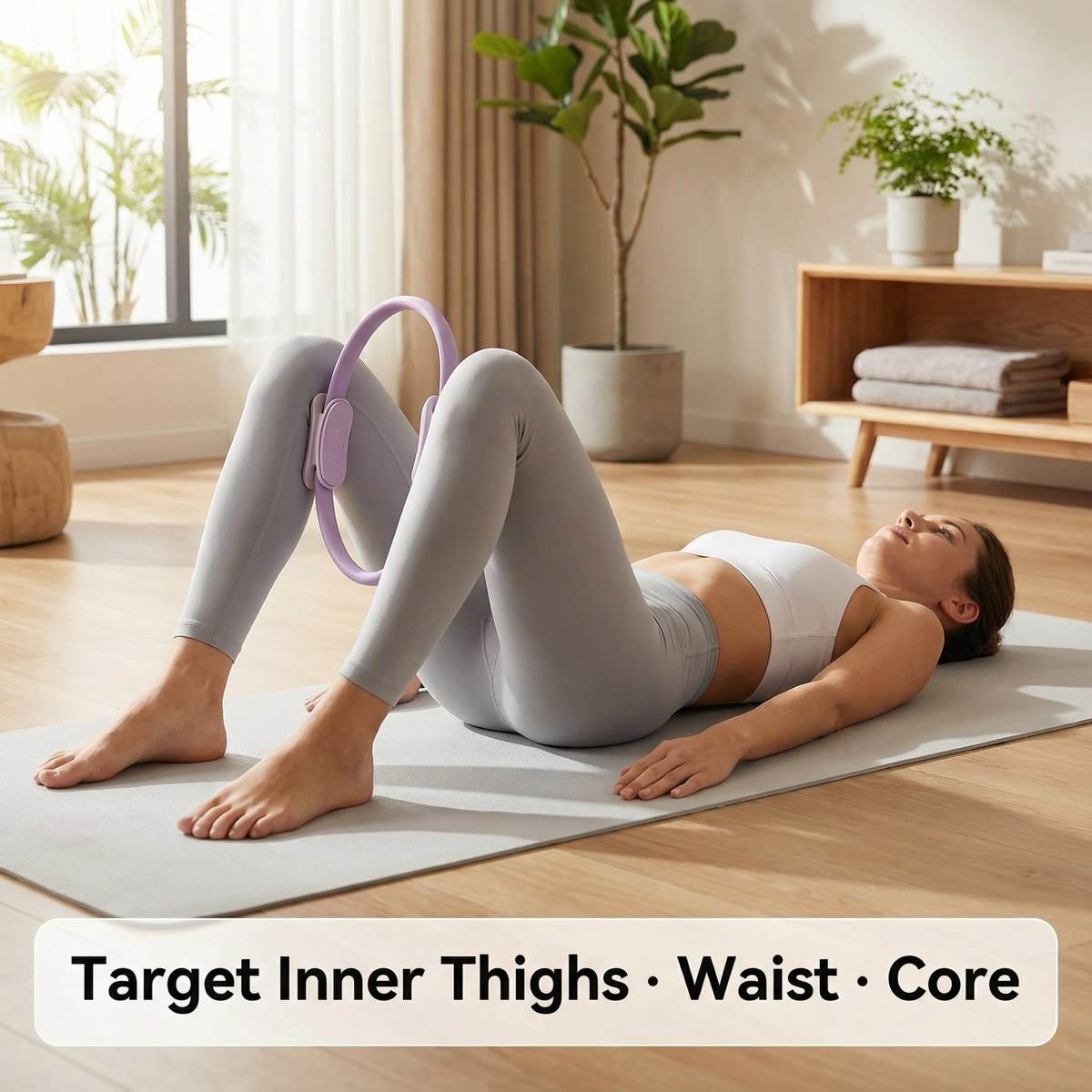 Pilates Yoga Core - 38cm Pilates Halkası Yoga Sihirli Çemberi