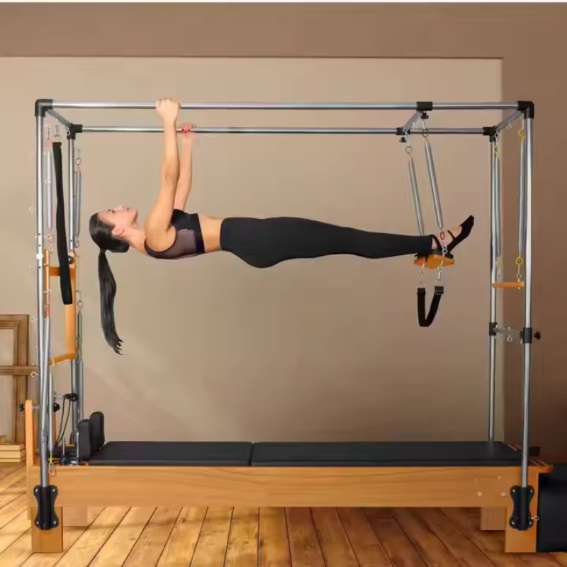 Pilates Yoga Studio - YTYIN Beyaz Akçaağaç Pilates Reformer Trapez