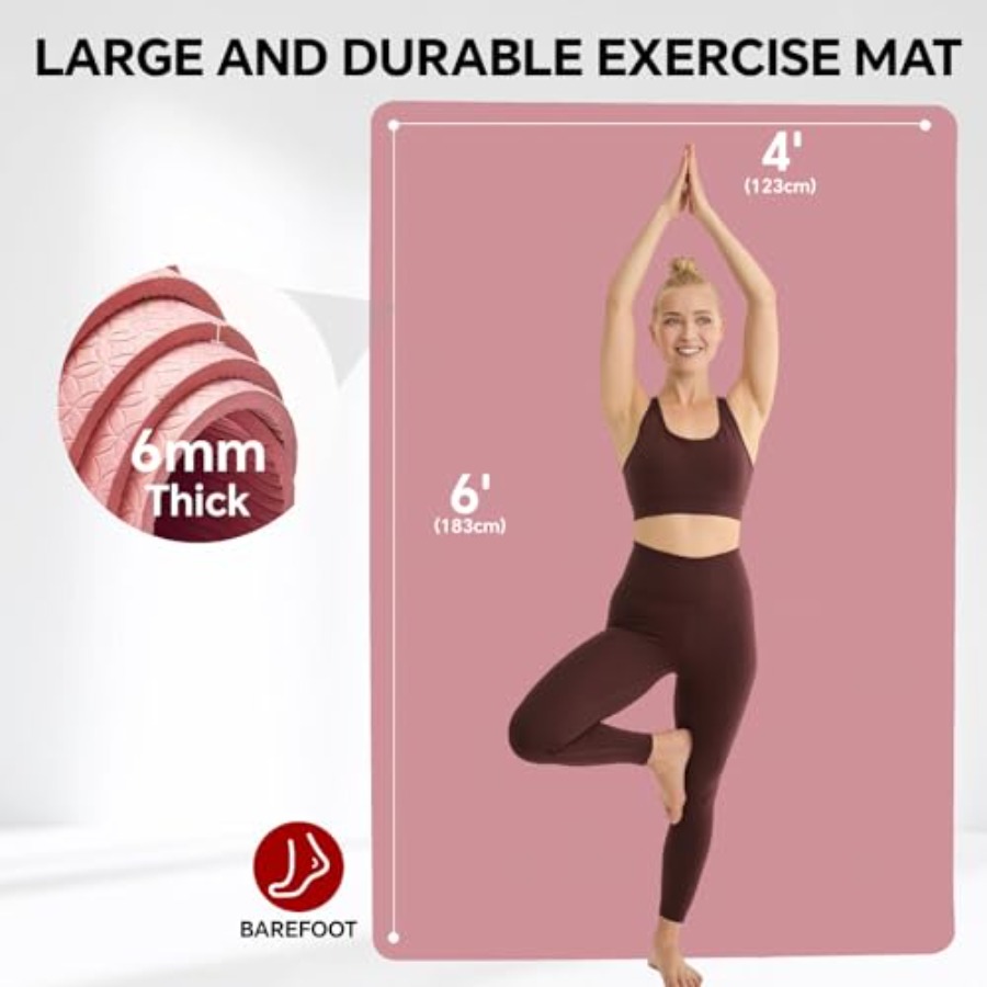 Evde Egzersizler, Pilates, Esn - Pilates Yoga Mat Thickness incelemesi ve fiyatı