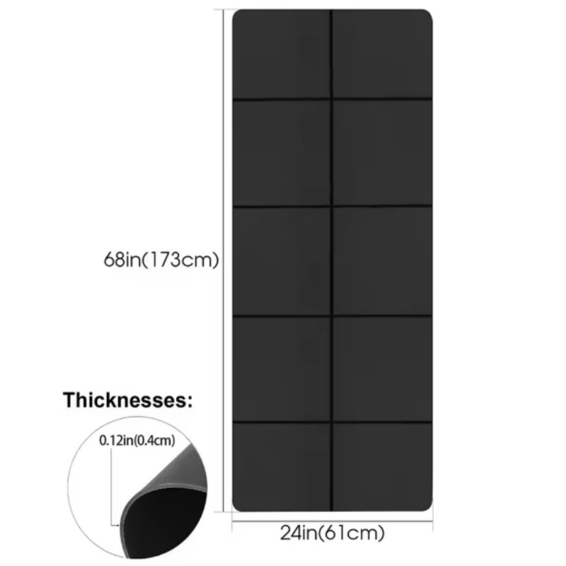 Yoga Matı Kaymaz Spor Fitness  - Pilates Yoga Mat Thickness incelemesi ve fiyatı