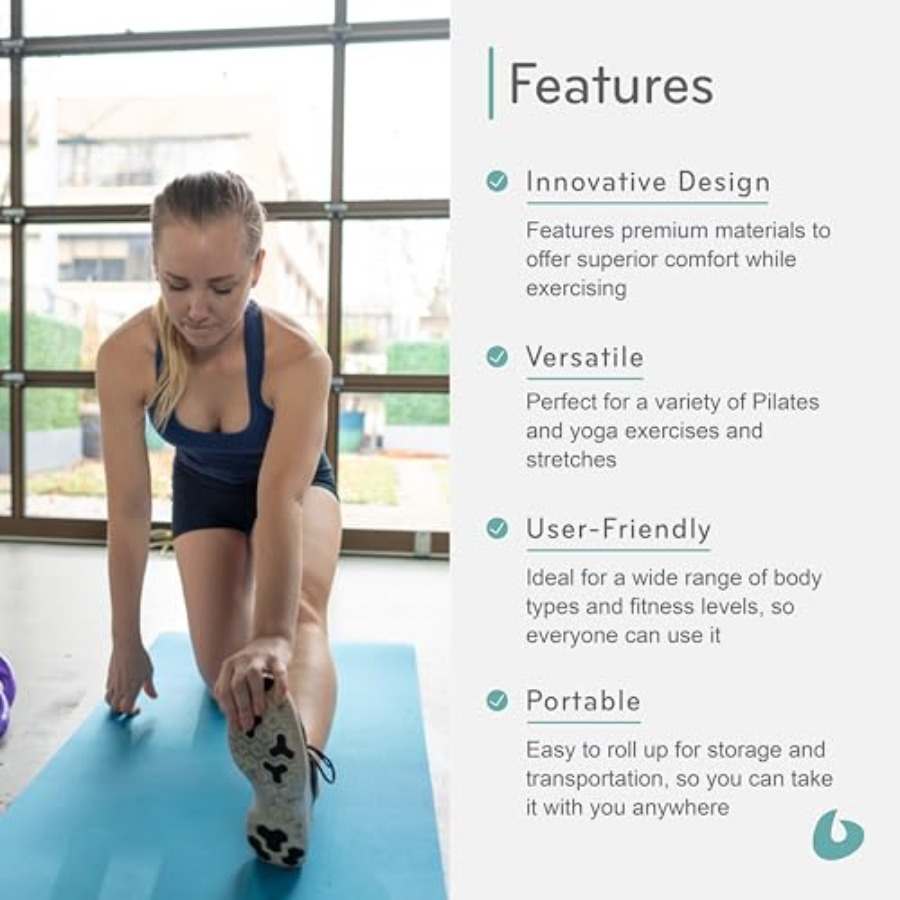Stüdyo veya ev spor salonu kul - Pilates Yoga Mat Thickness incelemesi ve fiyatı
